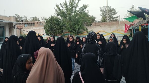 برگزاری هیئت دانش‌آموزی دختران حاج قاسم