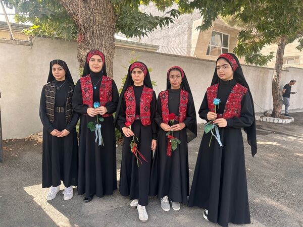 افتتاح زمین ورزشی تایل کورت در هنرستان عفت بجنورد