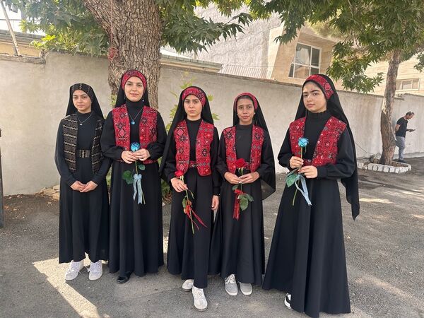 افتتاح زمین ورزشی تایل کورت در هنرستان عفت بجنورد