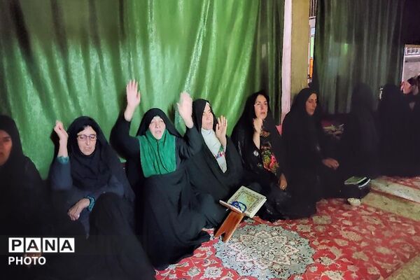 مراسم شهادت قائد امت در شهر بار نیشابور