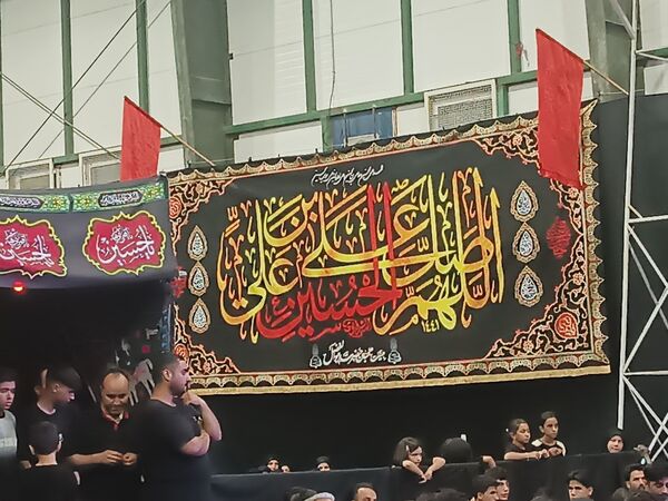 مراسم شب عاشورا در هیئت محبان ابوالفضل نیشابور 
