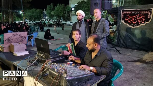 حضور پرشور نوجوانان ابرکوهی در تجمعات شبانه