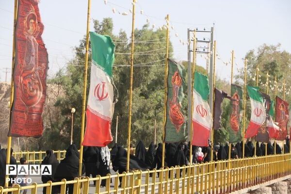 شور حسینی جاماندگان اربعین در فهرج