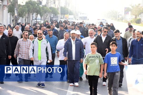 همایش بزرگ پیاده‌روی خانوادگی در بخش بهنمیر