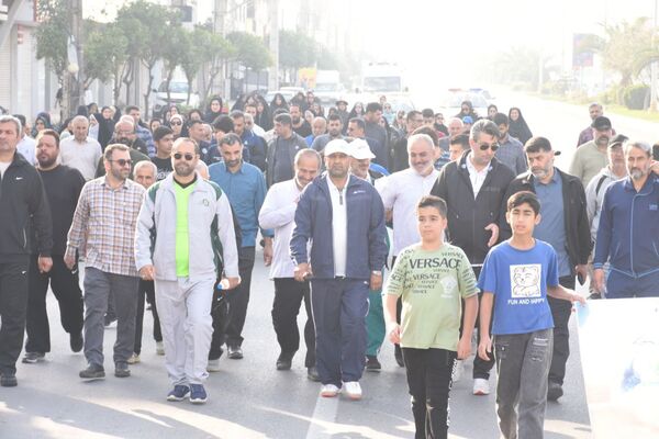 همایش بزرگ پیاده‌روی خانوادگی در بخش بهنمیر