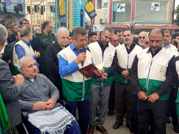دسته عزاداری سیدالشهداء خدمت در قائمشهر