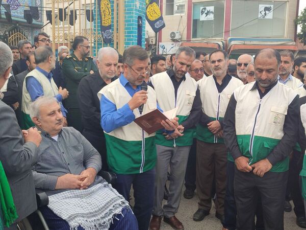دسته عزاداری سیدالشهداء خدمت در قائمشهر