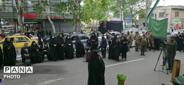 رژه باشکوه دختران معصومی شهرستان گرگان