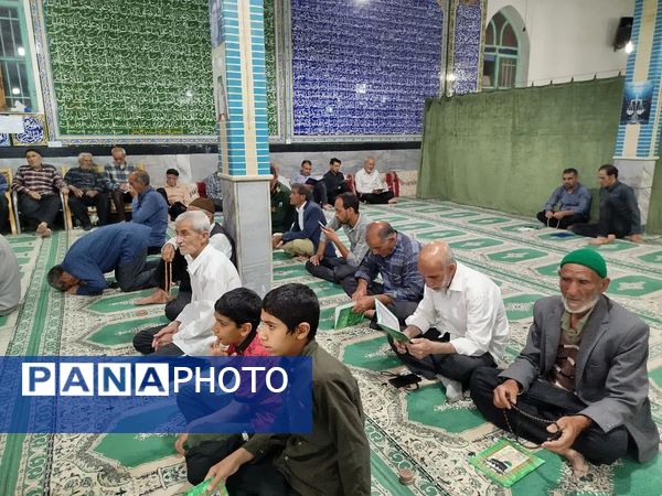 برگزاری مراسم اولین سالگرد شهادت خادم الرضا در شهر حسن آباد