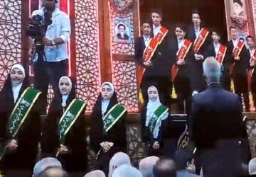 مراسم یادبود سالروز شهدای خدمت در شبستان امام خمینی (ره) شاهچراغ (ع) شیراز