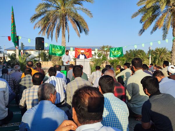 نماز عید سعید فطر در بوموسی