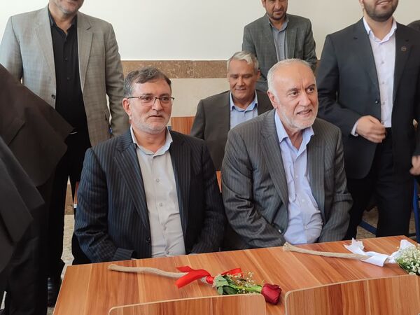 افتتاح دو مدرسه خیری ۹ کلاسه و شش کلاسه با حضور استاندار تهران در شهرستان ملارد
