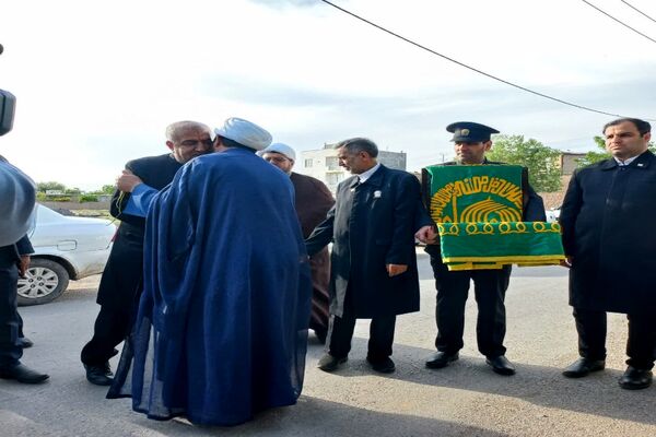 استقبال از خادمان حرم مطهر امام رضا( ع) در شهرستان فاروج 