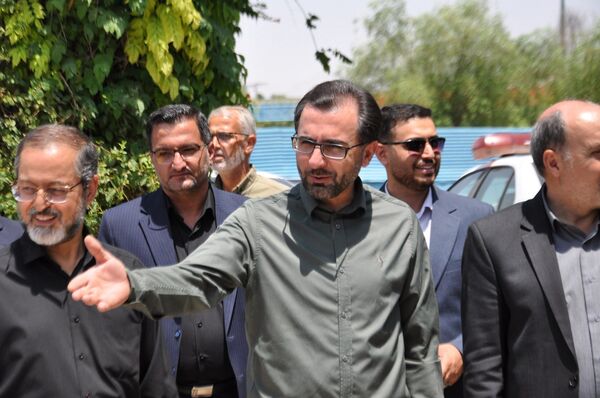 بازدید قائم‌مقام سازمان دانش‌آموزی وزارت از مواکب دانش‌آموزی کرمانشاه در مسیر خدمت‌رسانی اربعین
