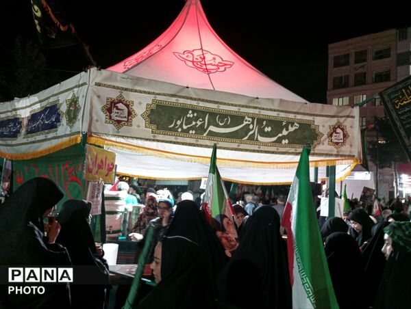 موج پنجاه و سومین اجتماعات شبانه در نیشابور