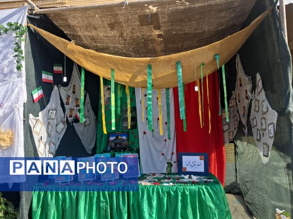 گرامیداشت پدافند غیرعامل با حضور مسئولان شهرستان در دبیرستان وکیلی ۹