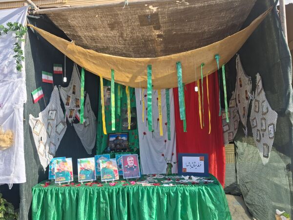 گرامیداشت پدافند غیرعامل با حضور مسئولان شهرستان در دبیرستان وکیلی ۹