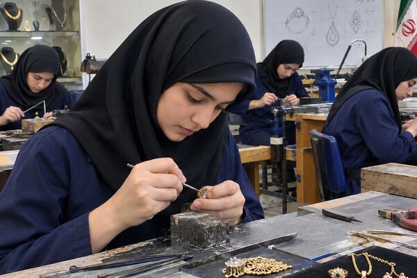  آموزش تخصصی صنعت طلاسازی باید از دوره هنرستان آغاز شود