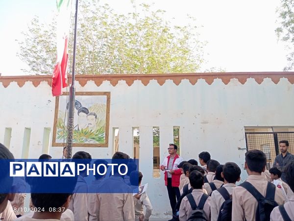 نواخته شدن زنگ پدافند غیرعامل در مدارس بشاگرد