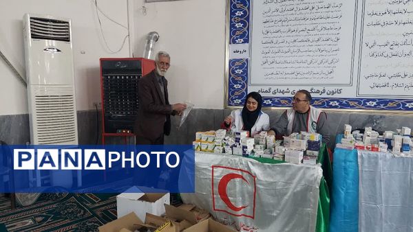 میزخدمت پزشکی به‌مناسبت دهه فجر در استان البرز