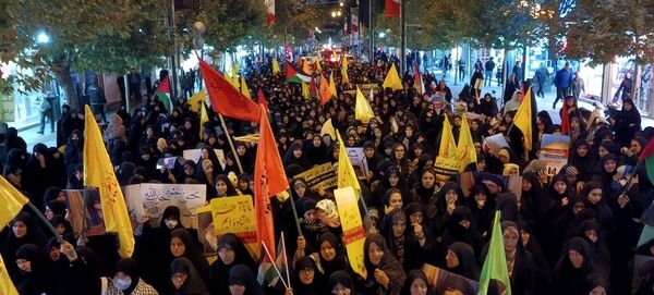 تجمع کودکان و نوجوانان زنجانی در محکومیت جنایات رژیم صهیونیستی 