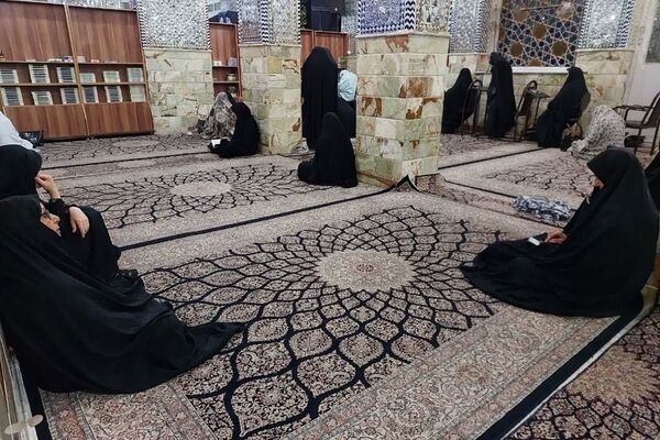 شهریار غرق در عطر فاطمی شد