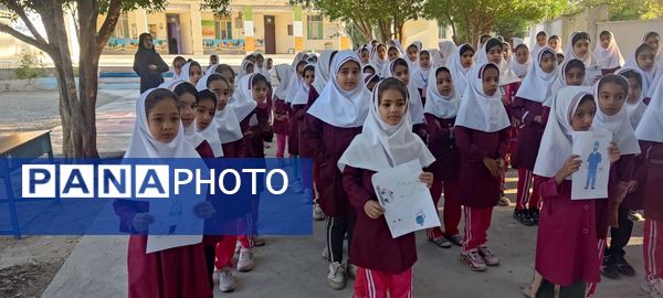 جشن روز پرستار در مدرسه مولوی فین