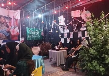 برنامه‌های مهارتی و فرهنگی سازمان دانش‌آموزی در «پاتوق نوجوانان مبارز» خرم‌آباد
