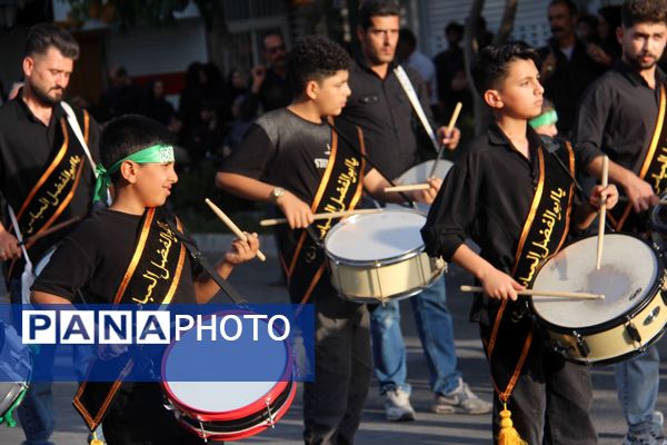 حضور نسل سوم حسینی در تاسوعا