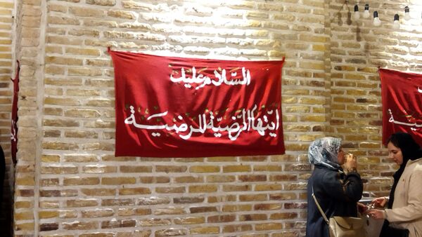 گذری بر چایخانه حضرت فاطمه زهرا در مسجد جامع نیشابور 