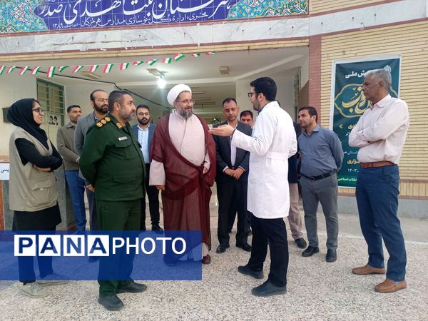  اردوی جهادی در شهرستان حاجی آباد