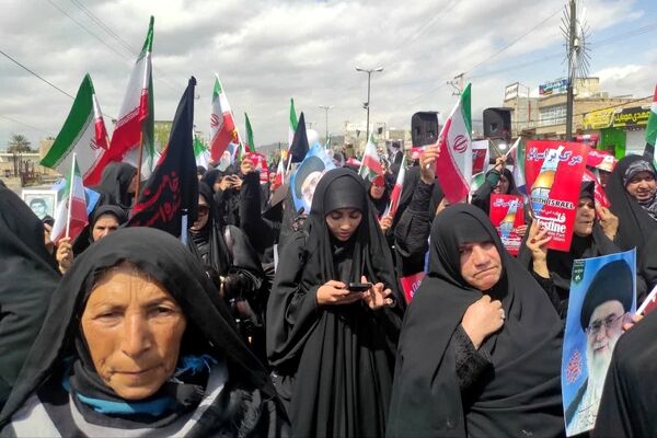 راهپیمایی روز قدس در خفر