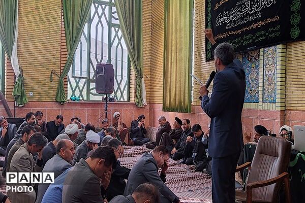 مراسم عزاداری شهادت امام جعفر صادق علیه السلام در حسینیه شهربار