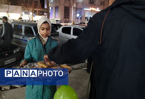 موکب مادرانه شنبه های ام البنینی در بازار  سرخس