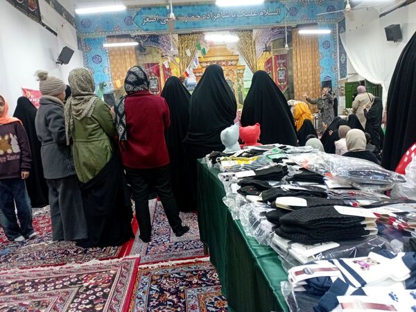 بازارچه محصولات خانگی در شهرستان خلیل آباد 