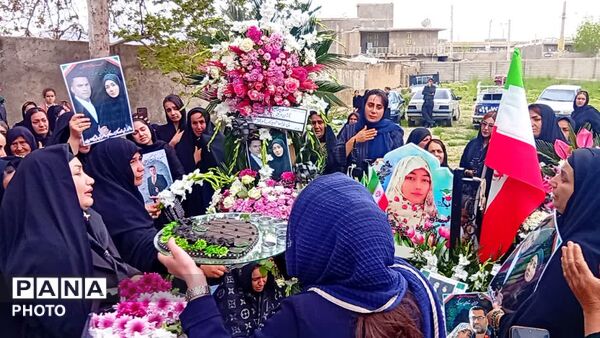 مراسم گرامیداشت چهلمین روز شهادت شهیده یکتا امیریان و همسر گرامی‌شان دانشمند شهید محمدرضا کیا