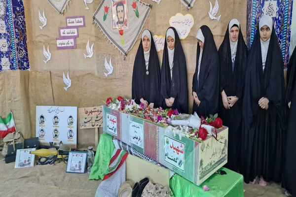 استقبال از شهید گمنام در مدارس گناوه
