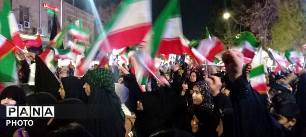 فریاد همبستگی از خیابان‌های نیشابور