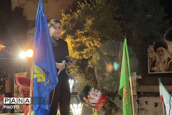 طنین‌انداز شدن فریاد «لبیک یا خامنه‌ای» در قلب فیروزکوه 