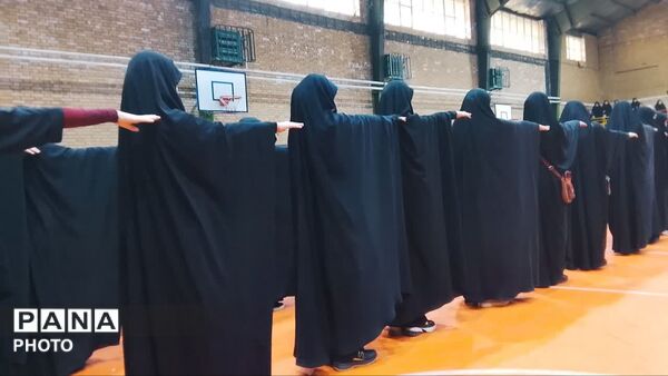 هم‌صدا تا مرقد امام؛ آخرین تمرین دختران منطقه ۱۰ در قاب پانا