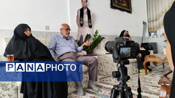 دیدار خبرنگاران پانا و بسیج رسانه شهرستان اردکان با خانواده شهید فتوحی
