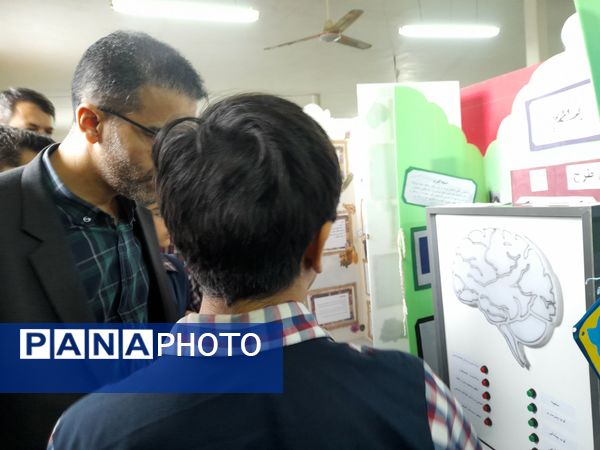 نمایشگاه طرح جابر در دبیرستان بیت المقدس قائمشهر