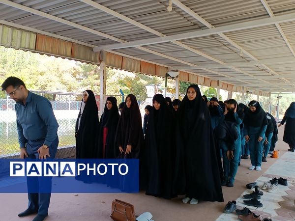 اردوی تمشک در شهرستان سربیشه 