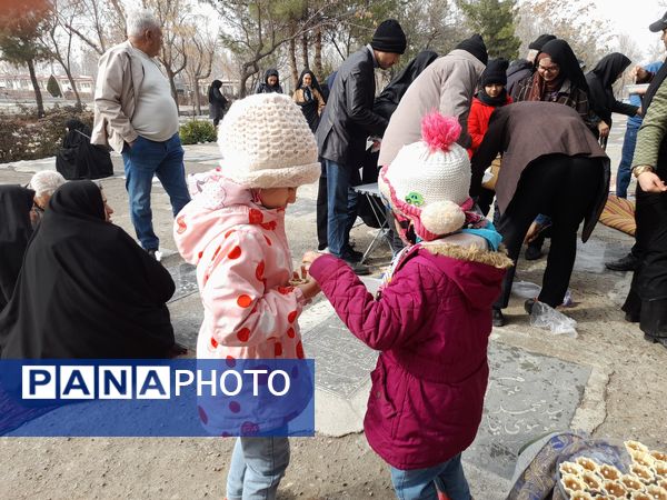 مراسم چراغ برات در بهشت رضا مشهد مقدس 