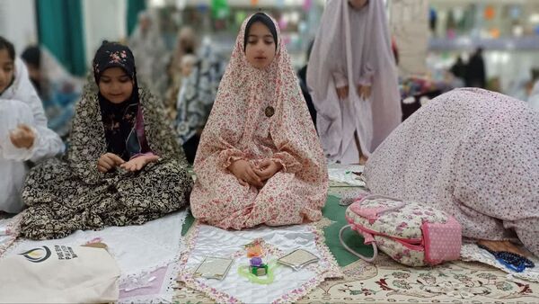 مراسم پر فیض اعتکاف در شهرستان خانمیرزا 
