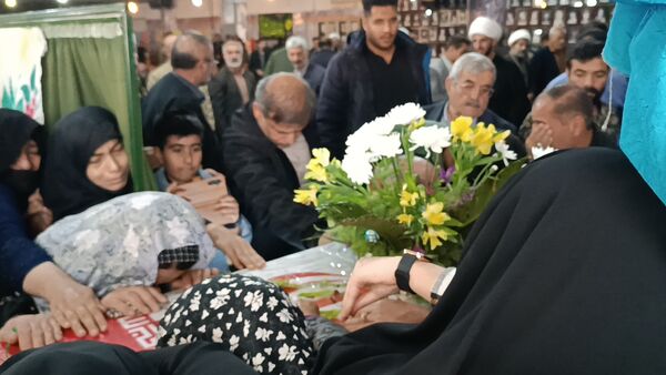 عطر حضور شهید گمنام در نماز جمعه فارسان