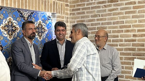 مراسم تجلیل از اصحاب رسانه در شهرستان اشکذر 