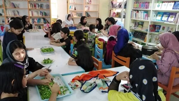 کارگاه«بازی کن، پیتزا بپز» در کانون پرورش فکری کودکان و نوجوانان حاجی آباد