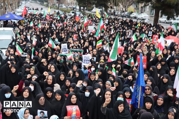حضور مردم ماهدشت در راهپیمایی روز قدس 