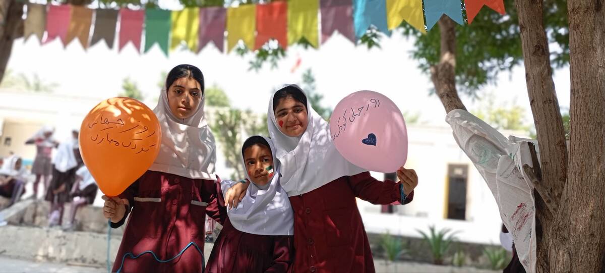 جشن روز جهانی کودک در مدرسه مولوی فین 